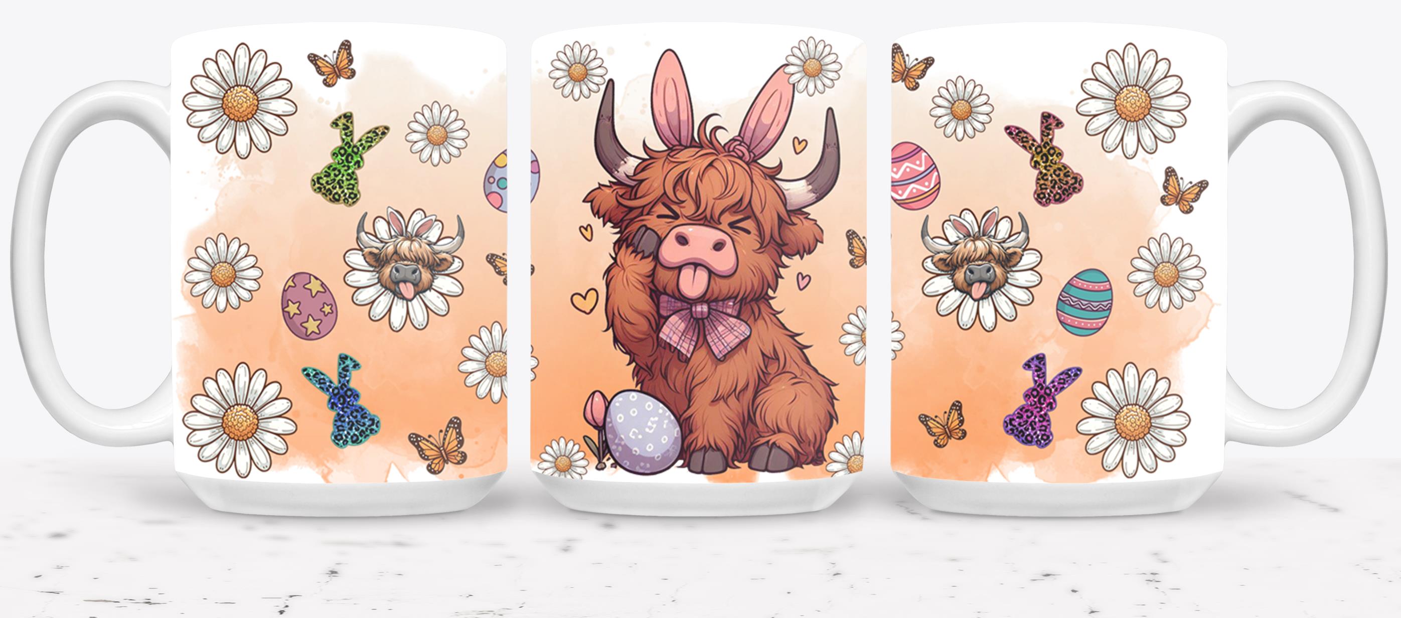 Highland Cow Easter-10373